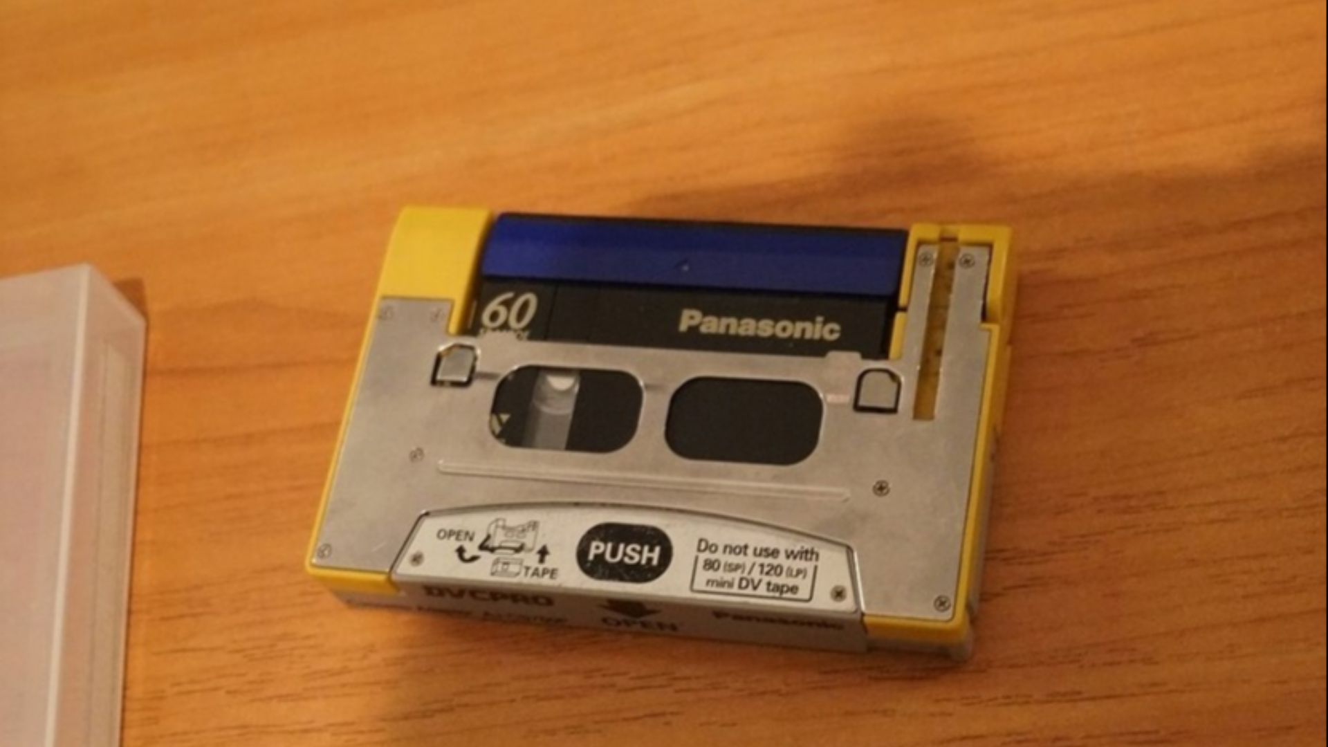 File:MiniDV DVCPRO adapter & cassette.jpg