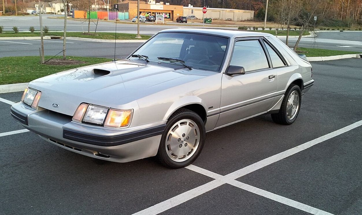 Ford Mustang SVO (1984–1986) $15,000