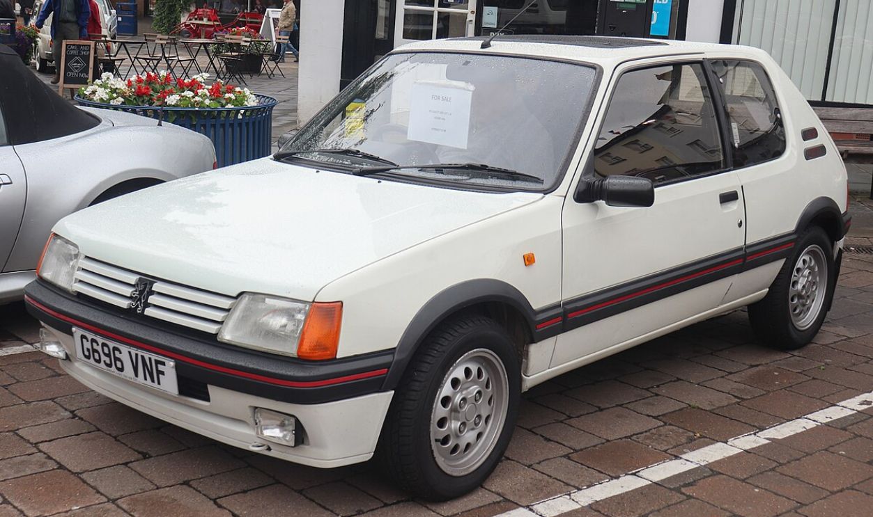 Peugeot 205 GTI (1984–1994) $13,000