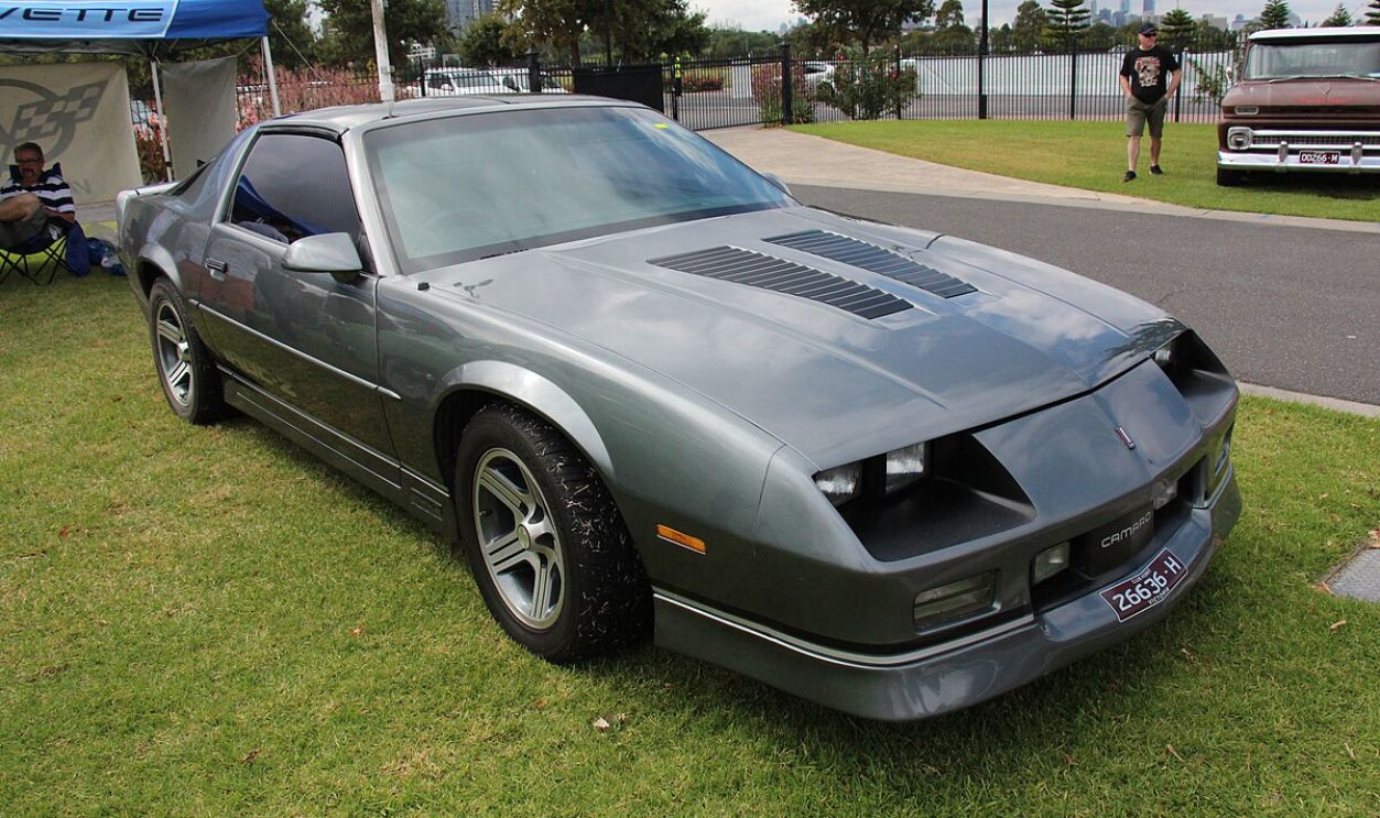 Chevrolet Camaro IROC-Z (1985–1990) $10,000–$15,000 