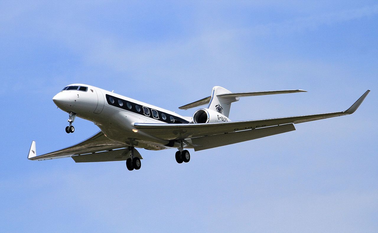 G-ULFS Gulfstream G650 CVT