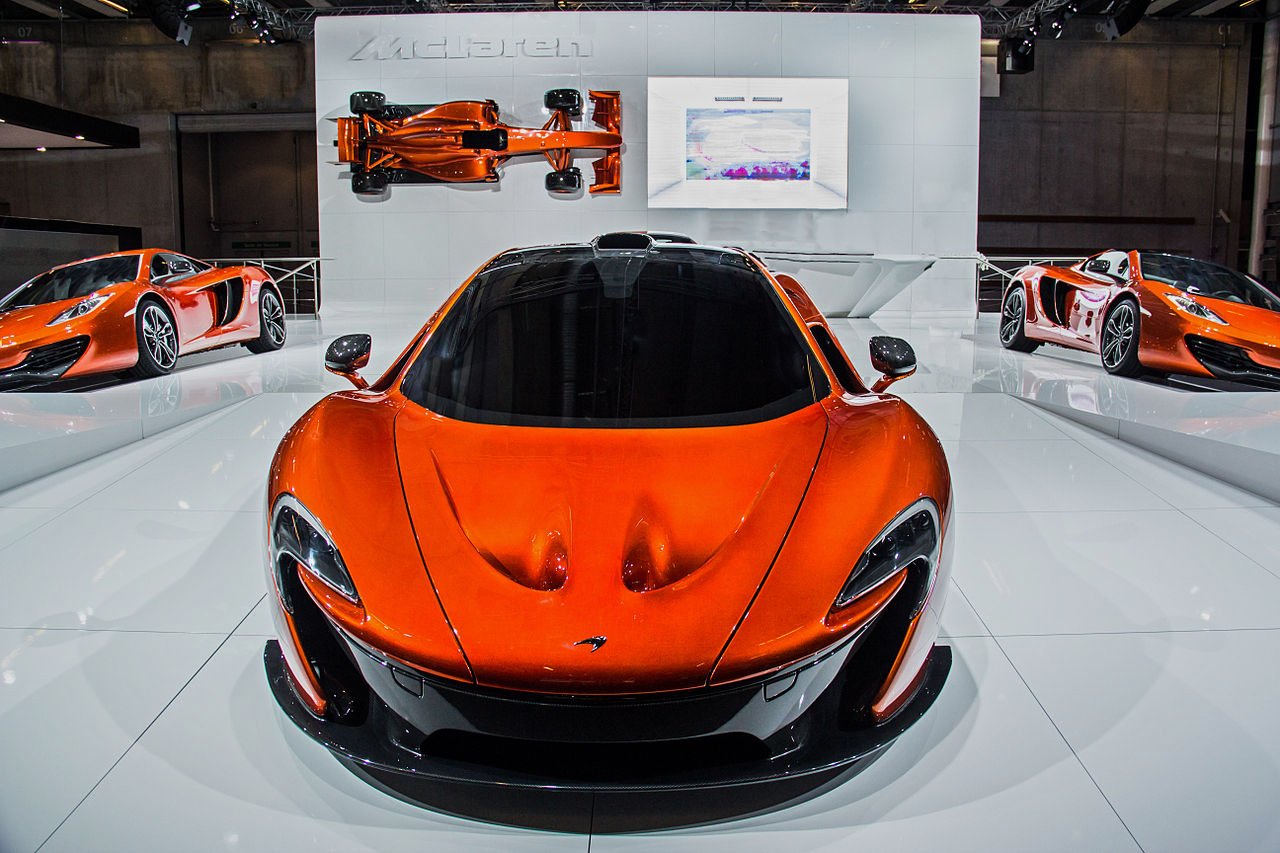 Front of the Mclaren P1