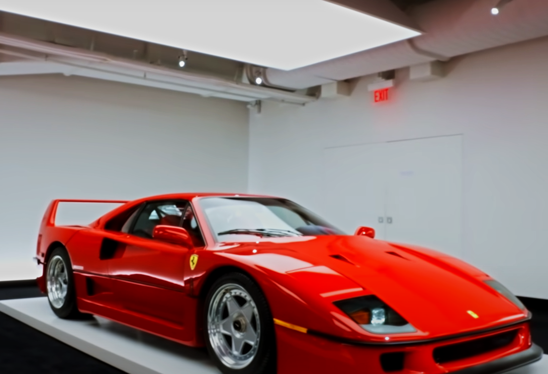 Screenshot of the Inside Ralph Lauren's Insane Car Collection
