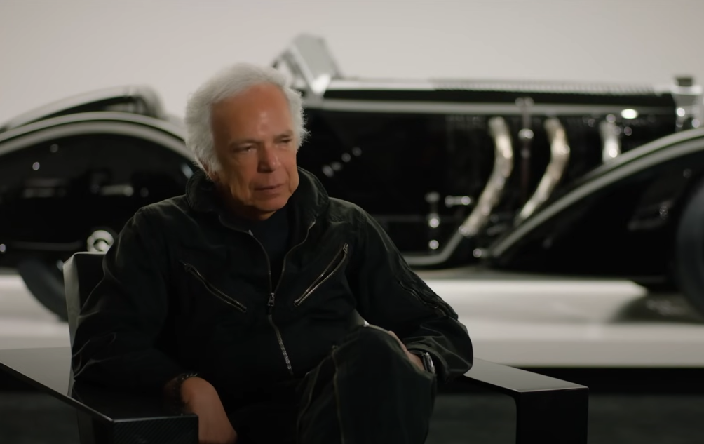 Screenshot of the Ralph Lauren Interview Car Collection 2017