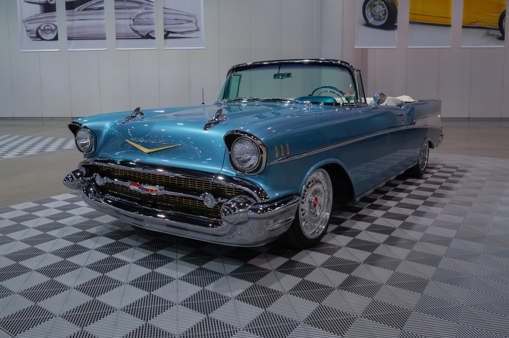 1957 Chevrolet Bel Air Restomod by Chip Foose showcased at the SEMA Show