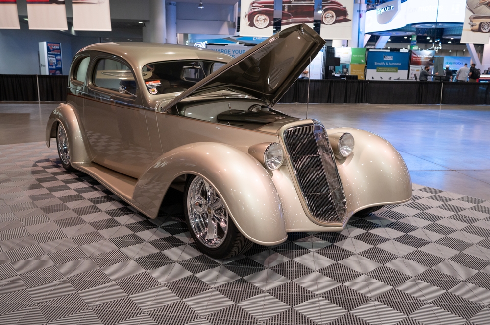 1935 Chevrolet Master Two-Door Sedan “Grandmaster”r by Chip Foose showcased at the SEMA Show