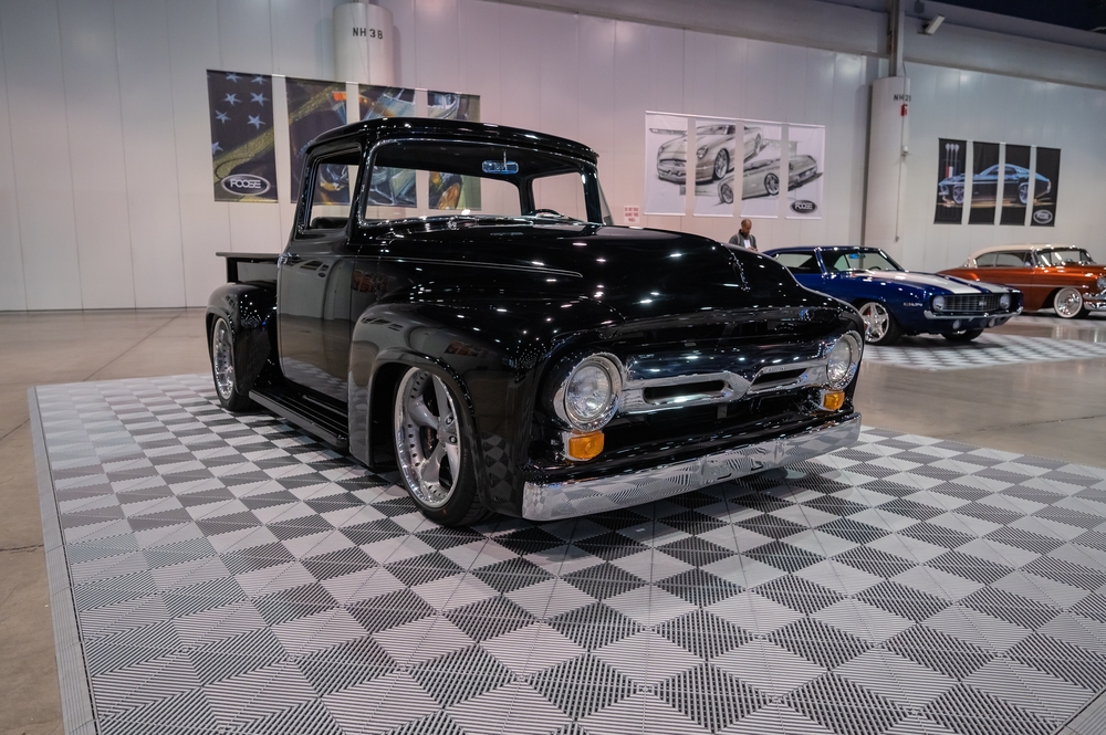 1956 Ford F-100 by Chip Foose showcased at the SEMA Show