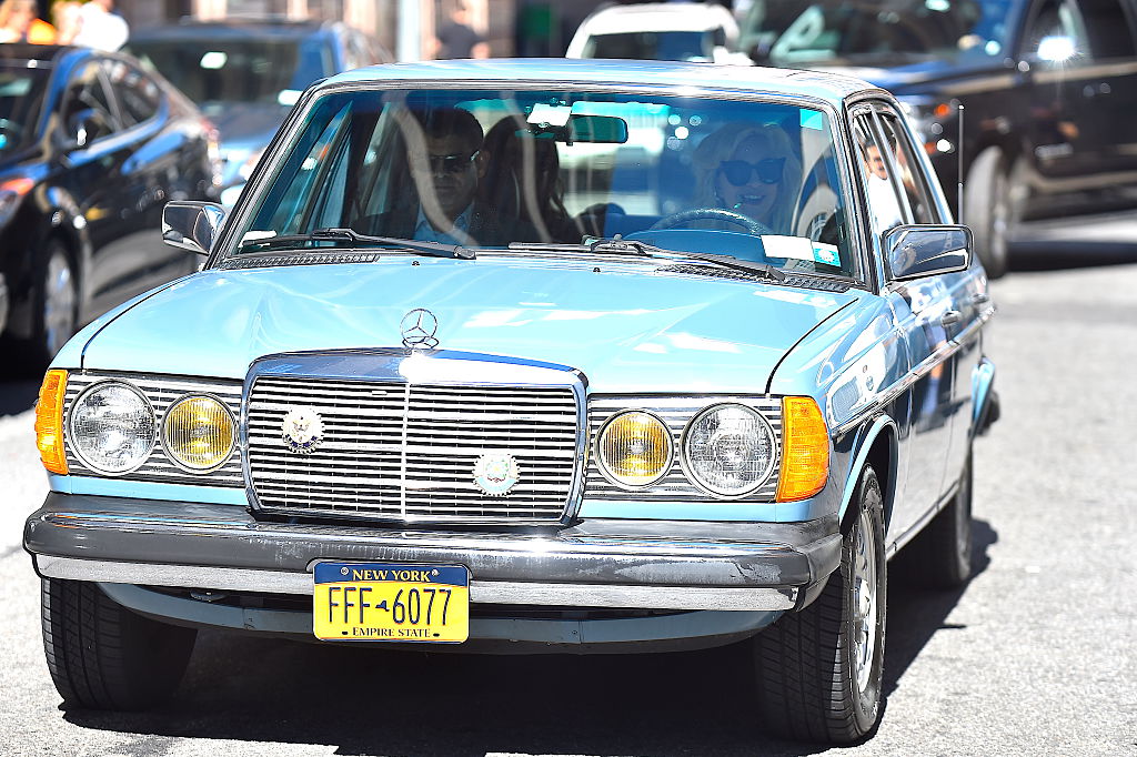 Lady Gaga is seen leaving a radio station in Tribeca on August 17, 2016