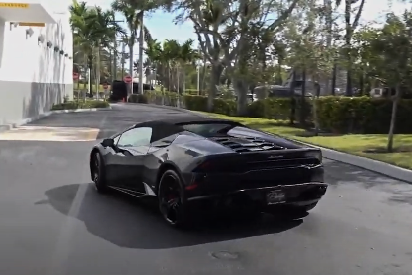 Screenshot of the You Tube video An EXCLUSIVE Look Inside Lady Gaga's Car Collection