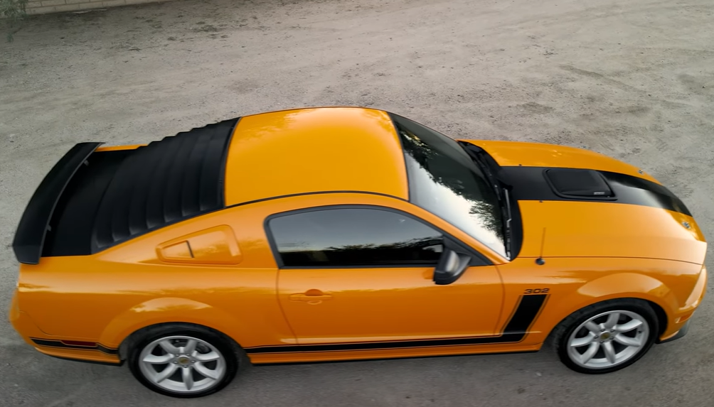Screenshot of the You Tube video 2007 Ford Mustang Saleen Parnelli Jones - Drive and Walk Around - Southwest Vintage Motorcars