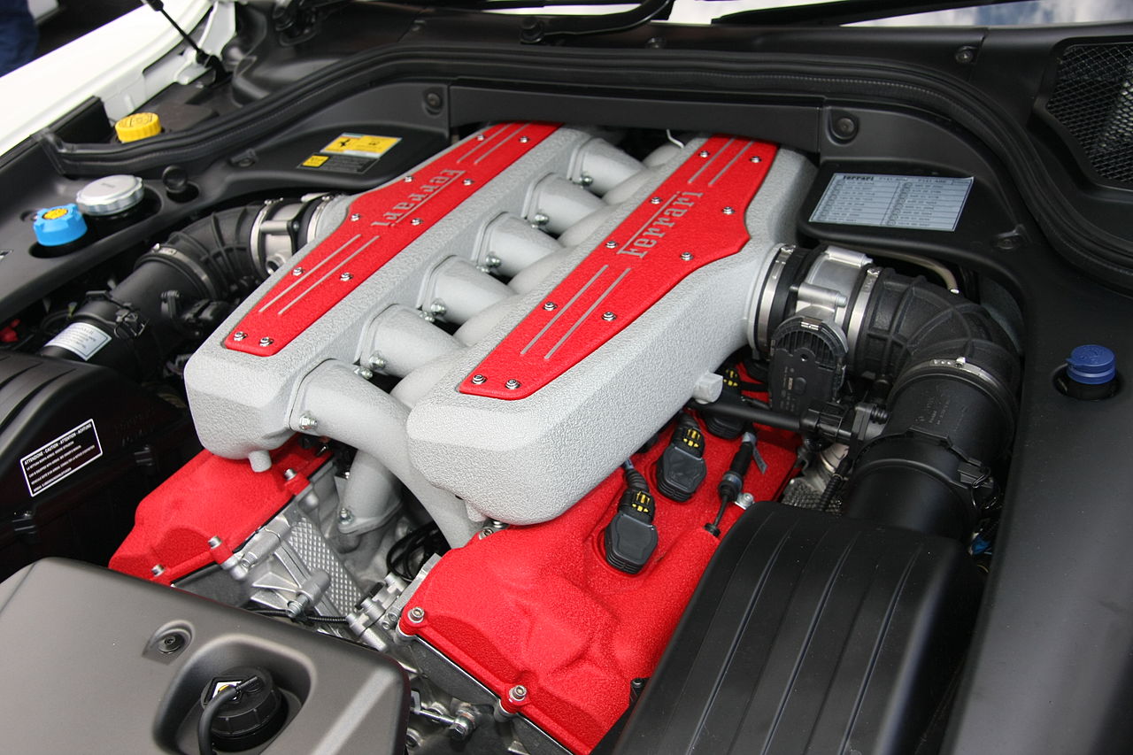 Ferrari F140 C V12 engine