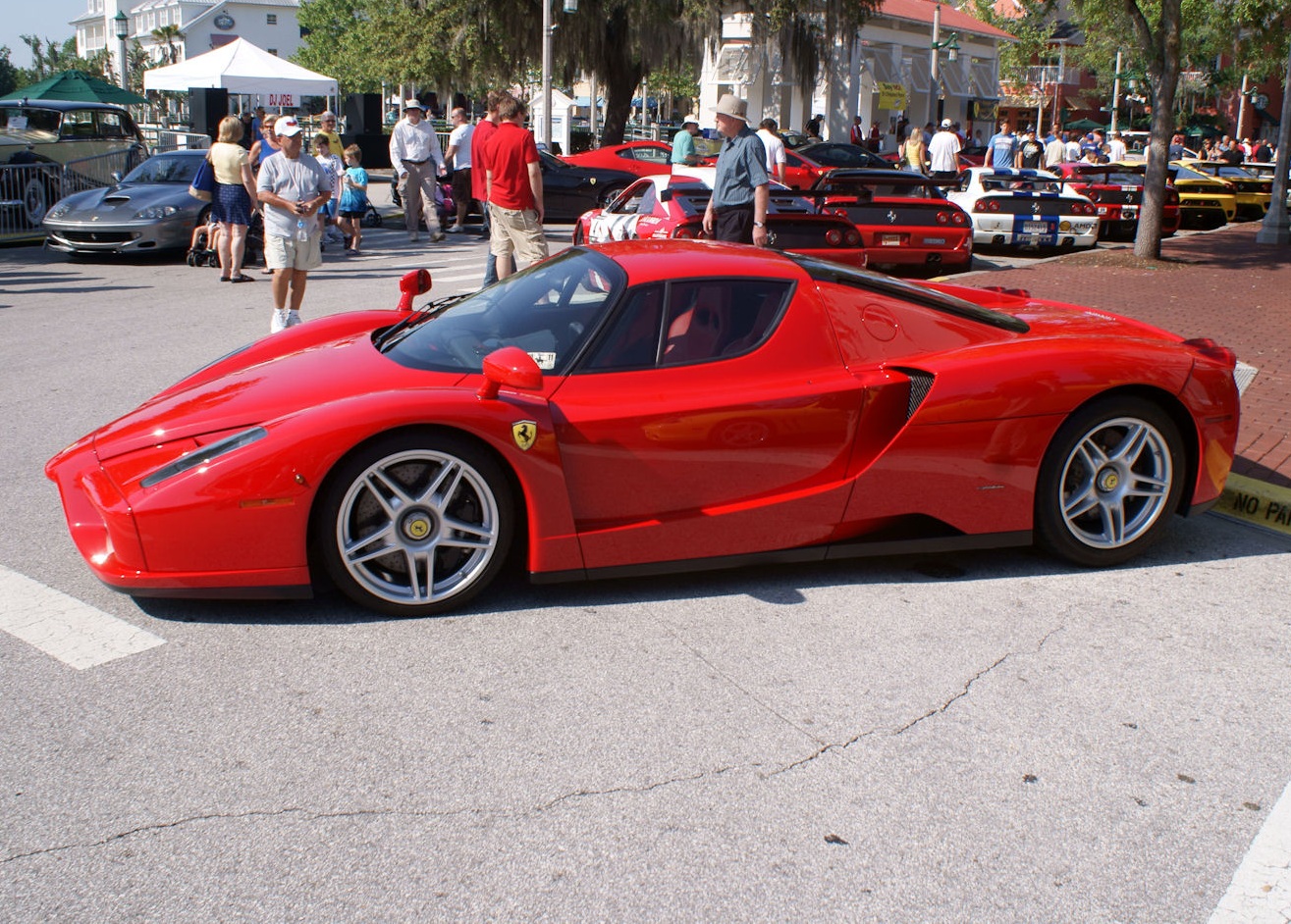 Ferrari Enzo 2002 Left Side - 2011