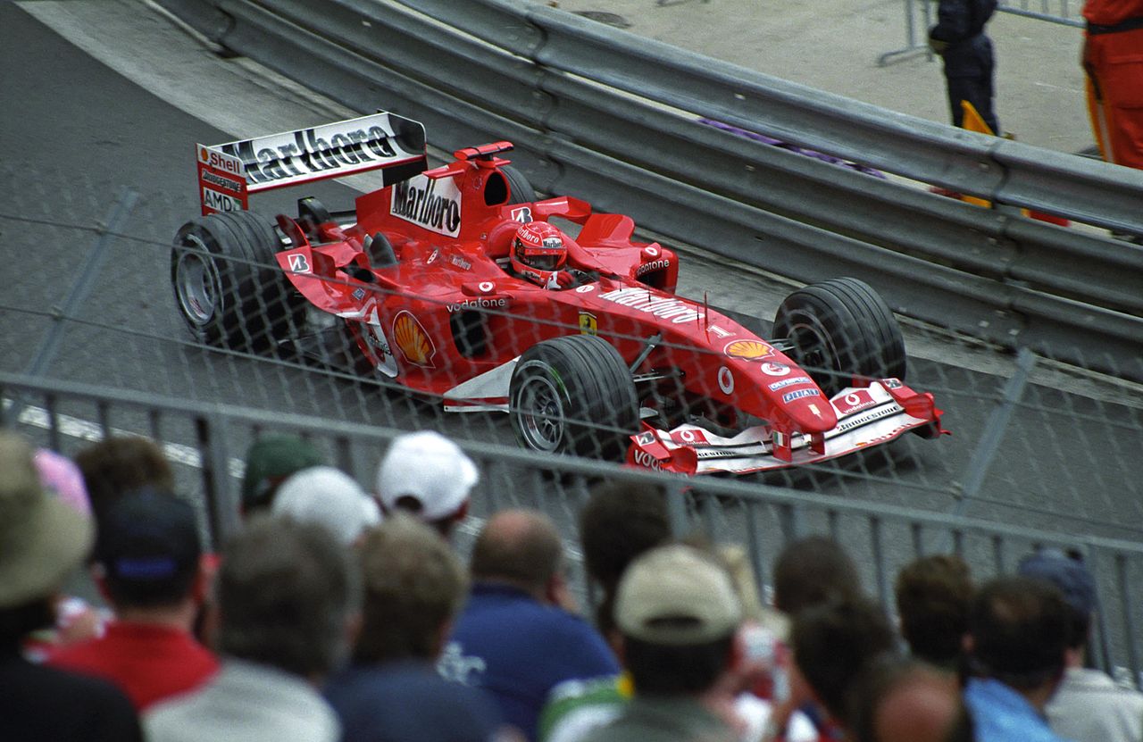 Schumacher At Monaco.