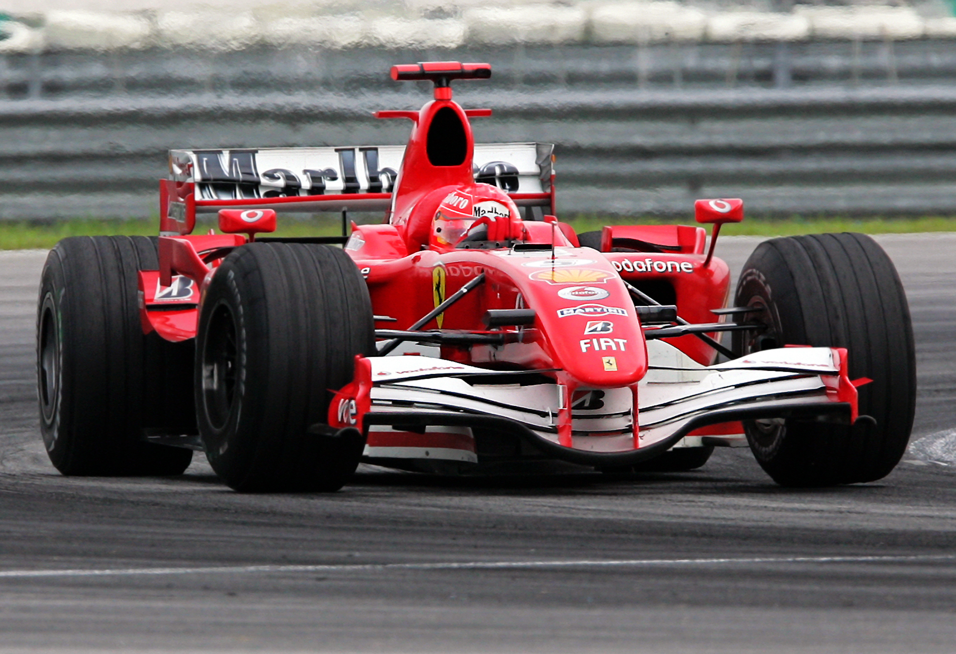 Germany formula one driver Michael Schumacher of Scuderia Ferrari