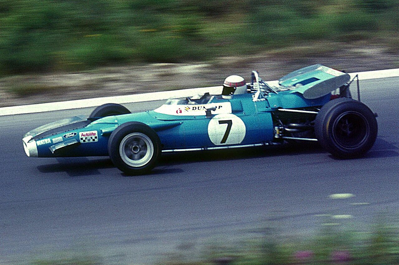 Stewart in 1969 with the Matra MS80