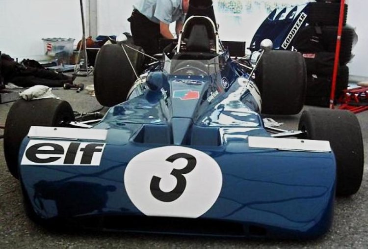 The car that took Stewart to the 1971 World Championship