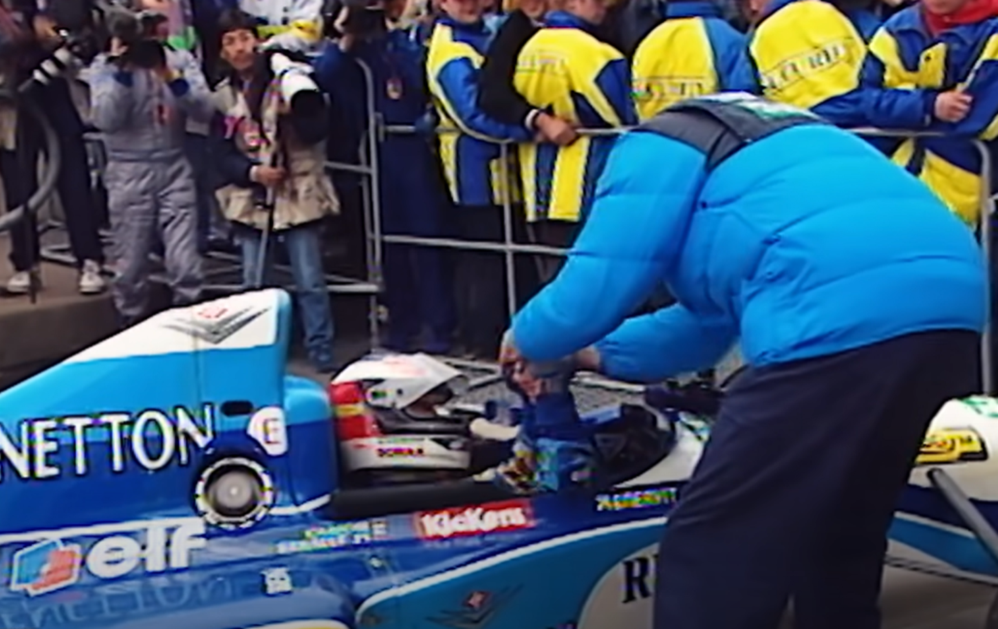 Screenshot of Michael Schumacher from - Top 10 Moments of Schumacher Brilliance