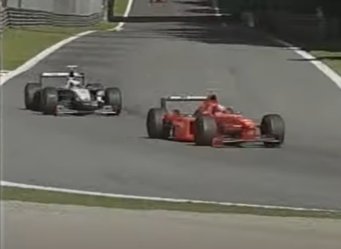 Screenshot of Michael Schumacher from - Top 10 Moments of Schumacher Brilliance