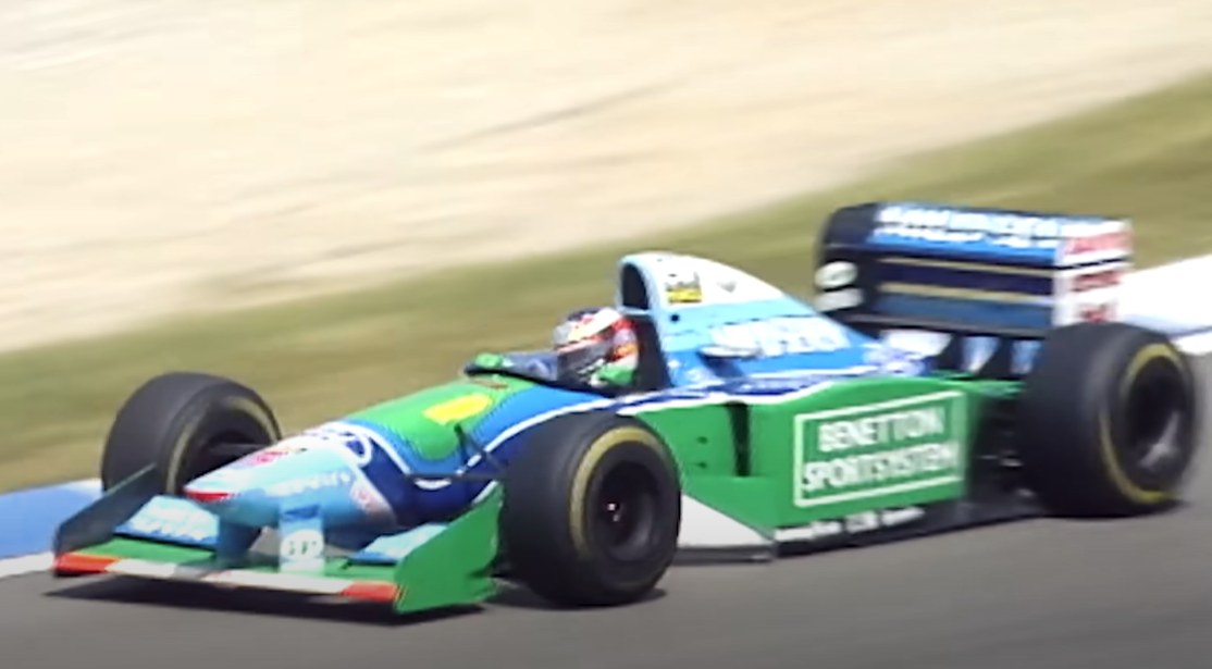 Screenshot of Michael Schumacher from - Top 10 Moments of Schumacher Brilliance