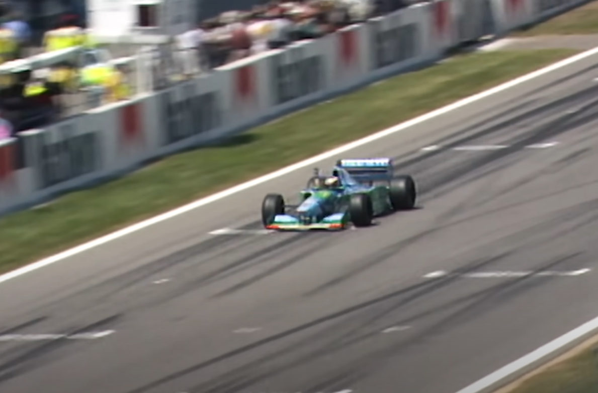 Screenshot of Michael Schumacher from - Top 10 Moments of Schumacher Brilliance