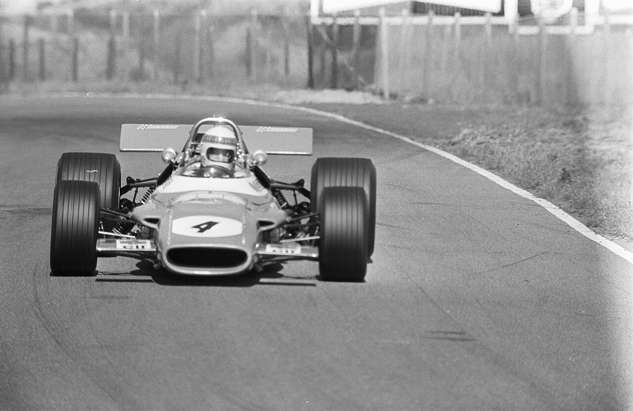 Jackie Stewart at the Grand Prix Zandvoort