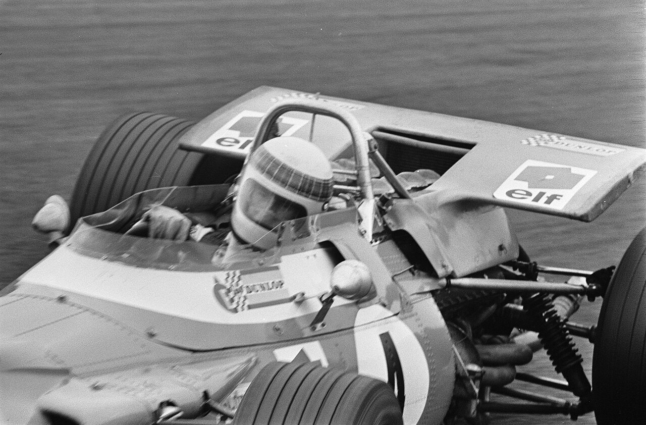 Jackie Stewart at the Grand Prix of the Netherlands 1969