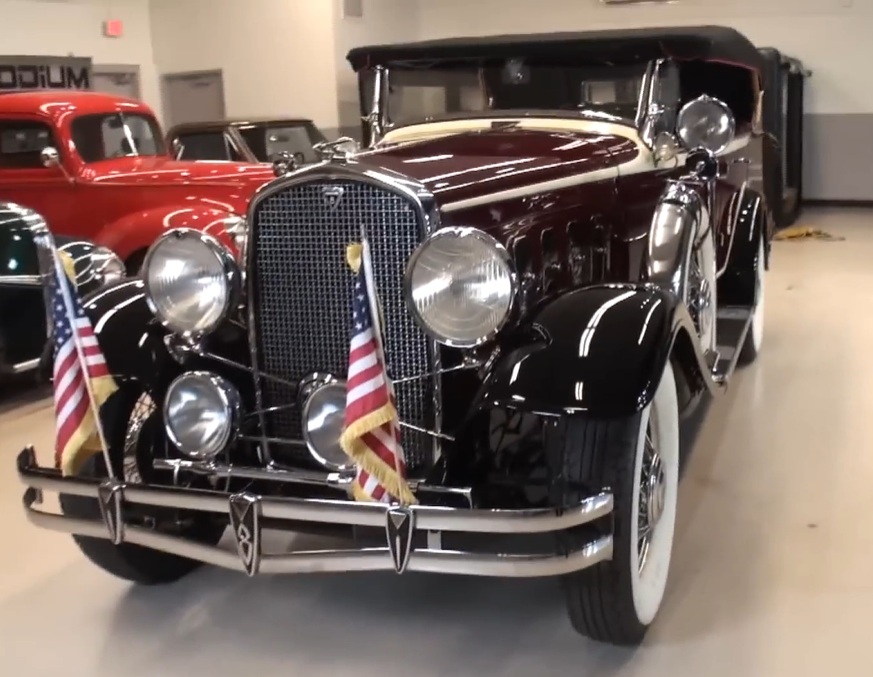 Screenshot of President Herbert Hoover’s 1931 Hudson Series U Phaeton