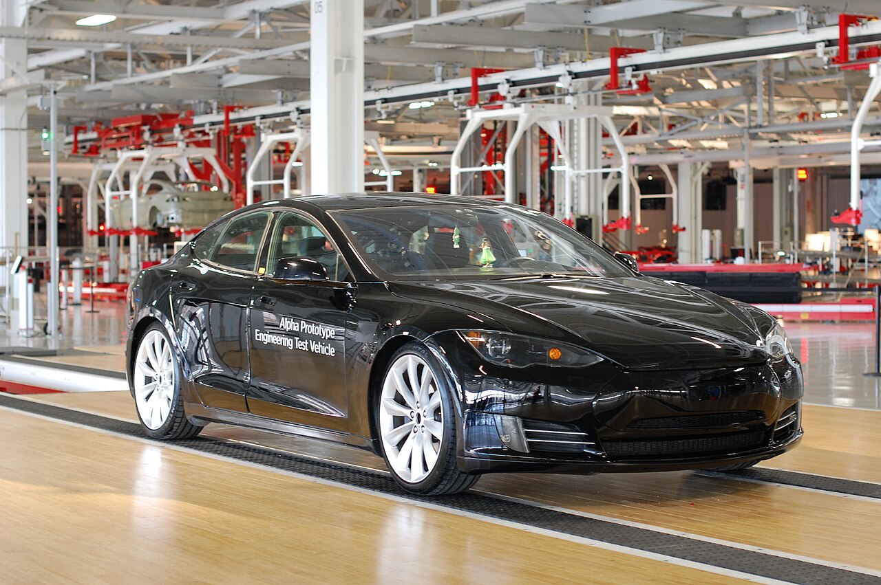 Alpha Prototype, Engineering Test Vehicle, Tesla Model S - 2011