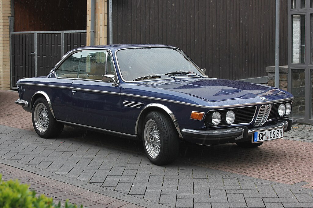 BMW 3.0 CS, 6-cylinder in-line engine - 1971-75