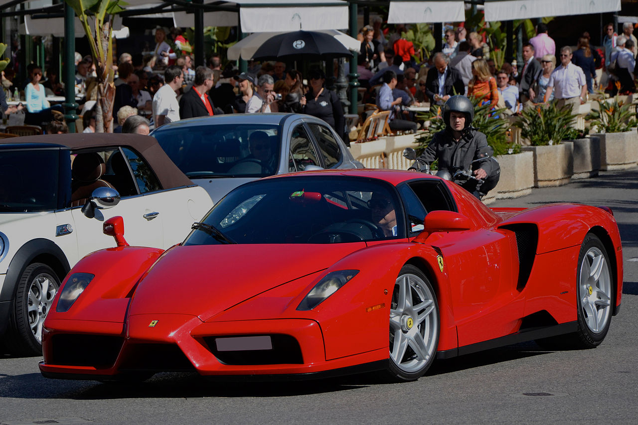 Ferrari Enzo in the streets