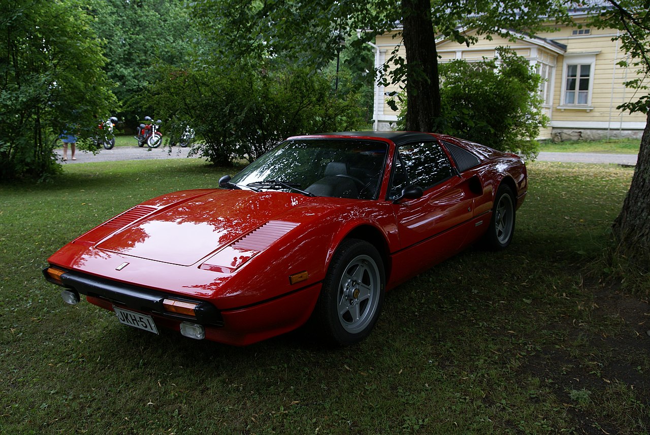 Red Ferrari 308 Gtsi