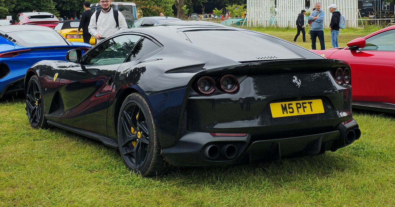 2019 Black Ferrari 812 Superfast