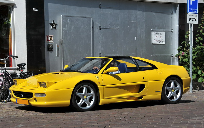 1999 Yellow Ferrari F355