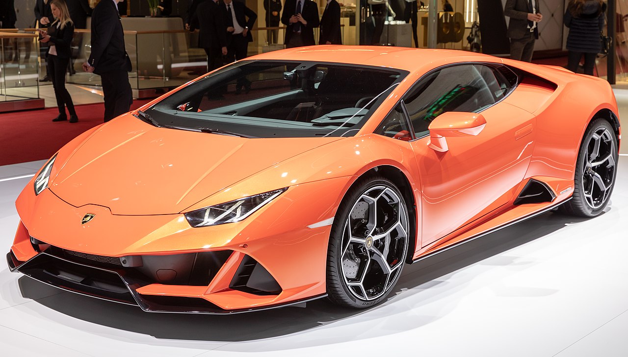 Lamborghini Huracan Evo at Geneva International Motor Show 2019