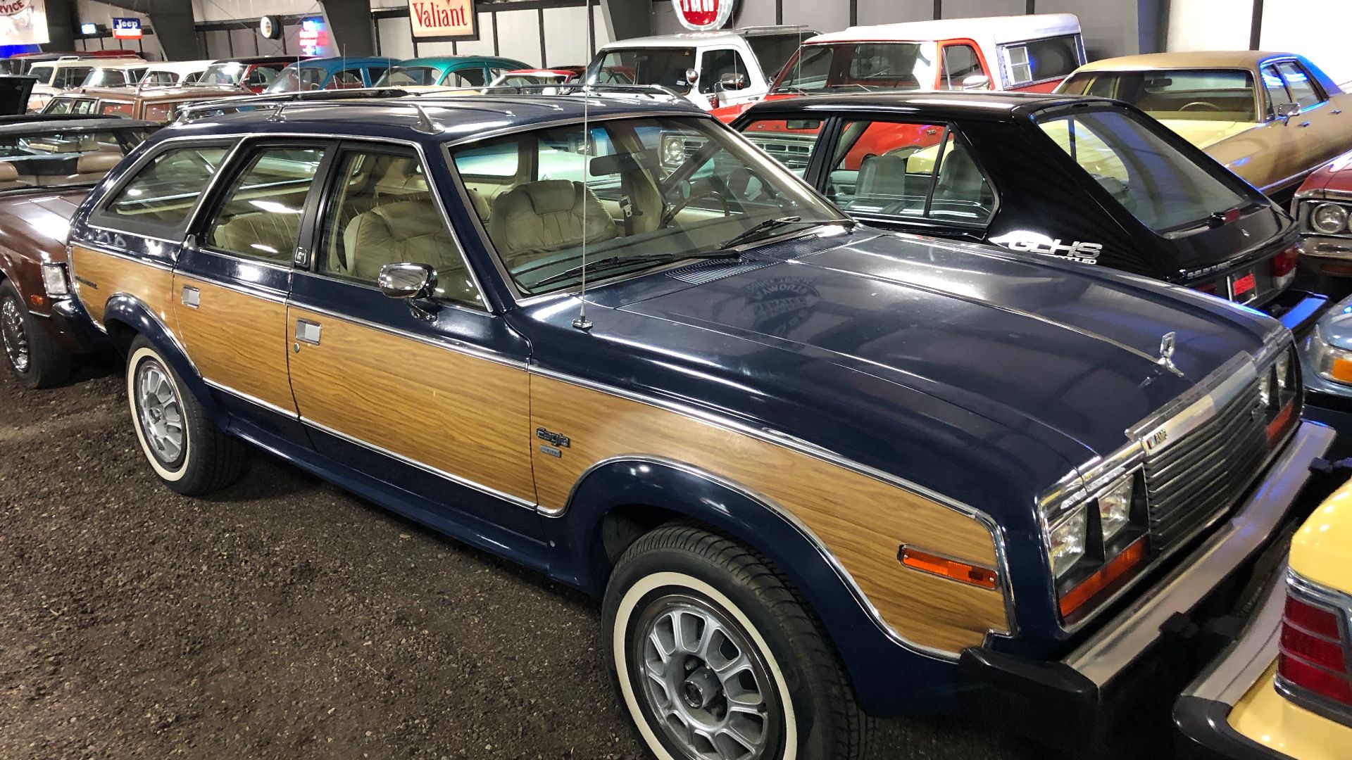 File:1980 AMC Eagle Limited wagon in blue with woodgrain at Rambler Ranch 1of3.jpg