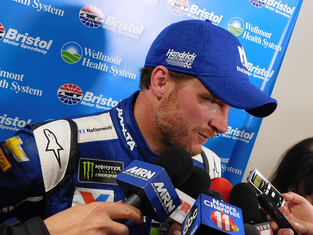 NASCAR racer Dale Earnhardt Jr. 