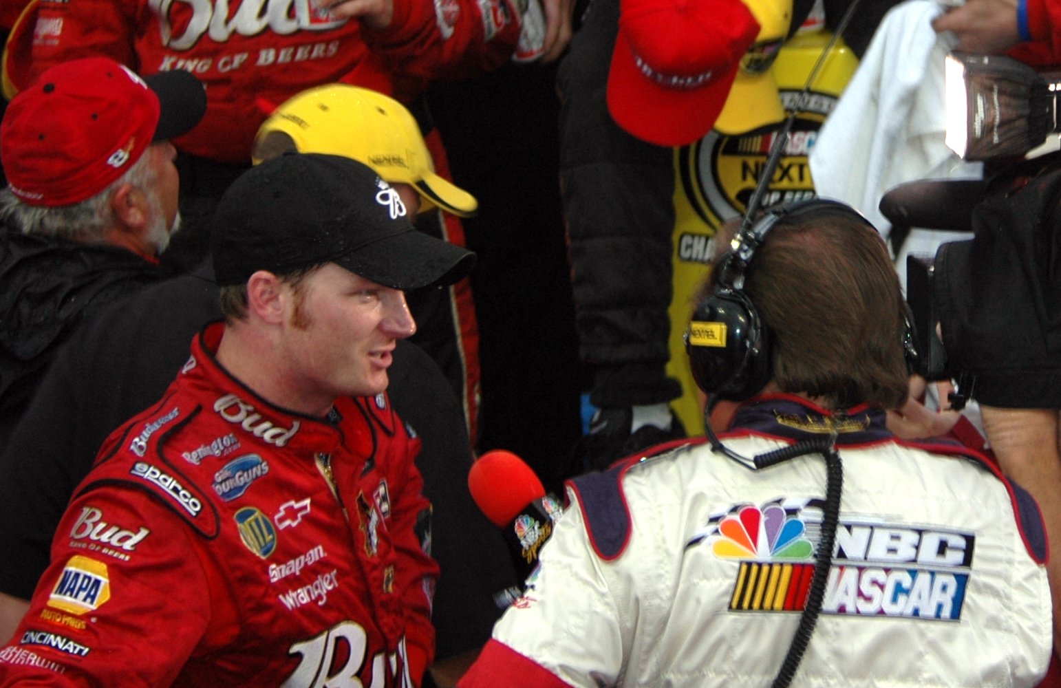 Dale Earnhardt Jr And Team In The Winners Circle Photo D Ramey Logan
