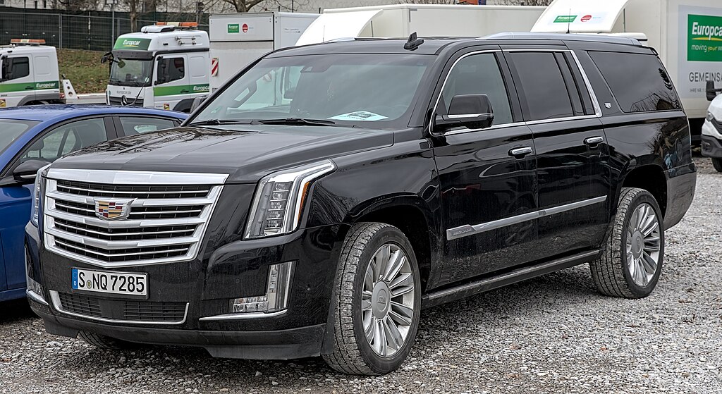 Black Cadillac Escalade Esv 