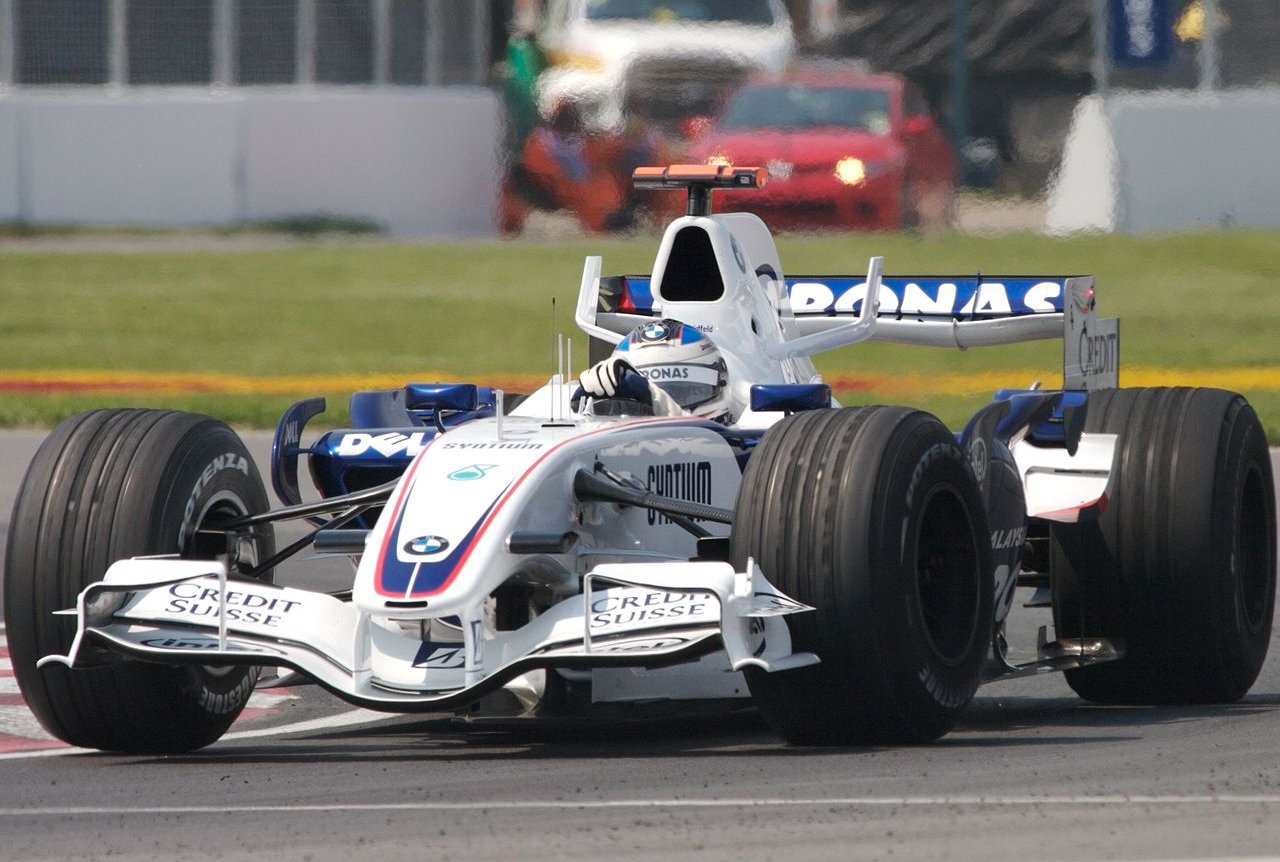 Nick Heidfeld driving for Sauber at the Canadian Grand Prix