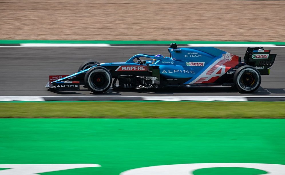 The A521 at the 2021 British Grand Prix