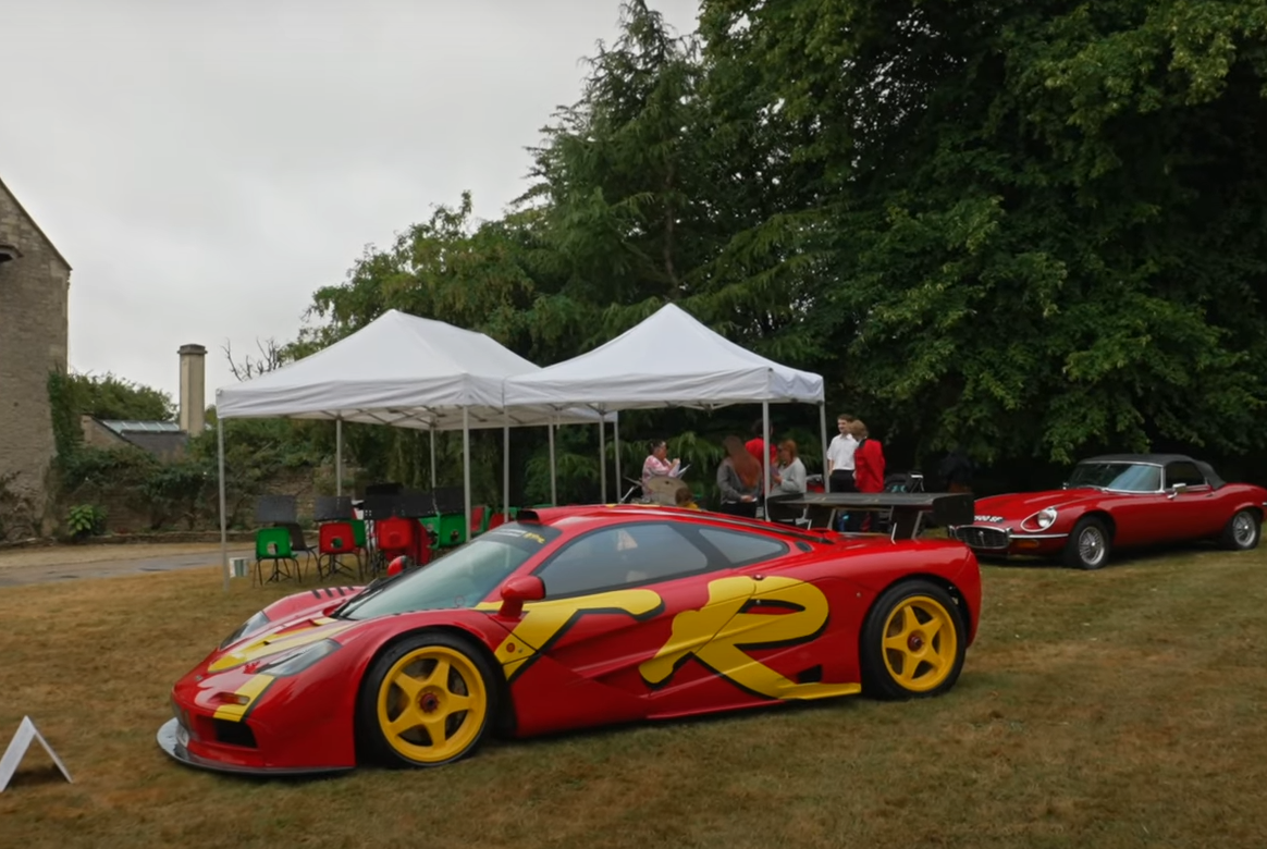 Screenshot of the You Tube video DREAM CAR COLLECTION?! - (Two GTOs, 250 SWB and Many More...)