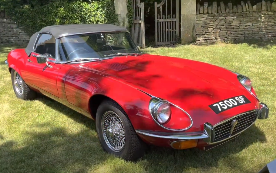 Screenshot of the Nick Mason’s rare classic and supercar collection at Middlewick House open gardens day