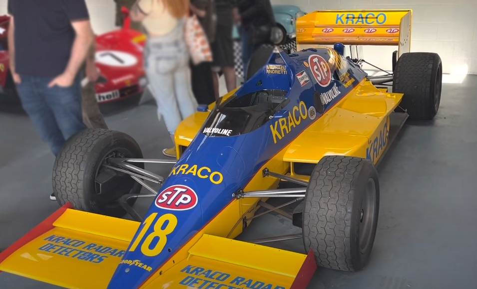 Screenshot of the Nick Mason’s rare classic and supercar collection at Middlewick House open gardens day