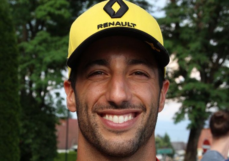 Daniel Ricciardo at the 2019 Austrian Grand Prix