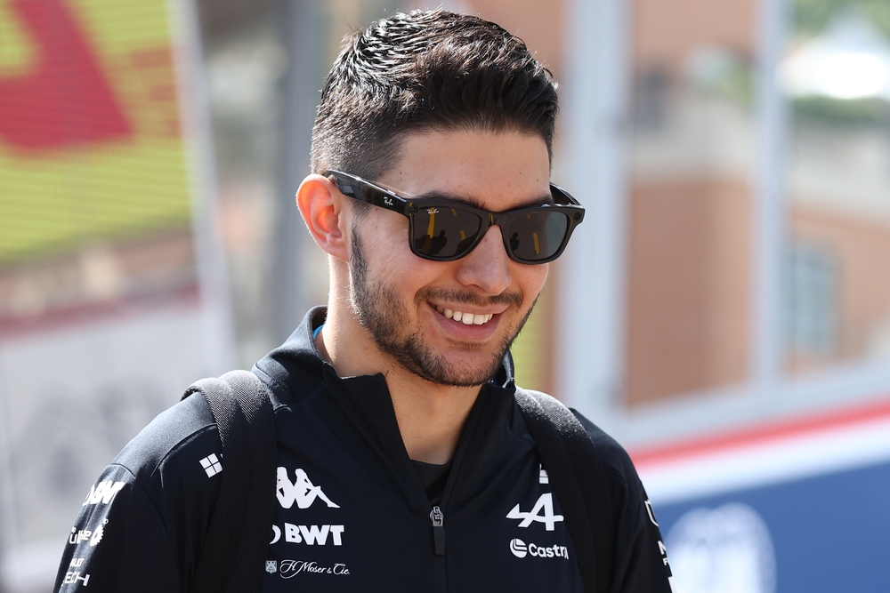 Esteban Ocon of Alpine F1 during Formula 1 Grand Prix