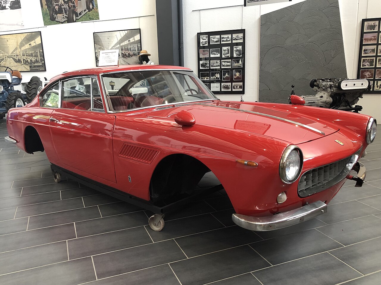 Ferruccio Lamborghini's Own Ferrari 250 Gte In The Ferruccio Lamborghini Museum