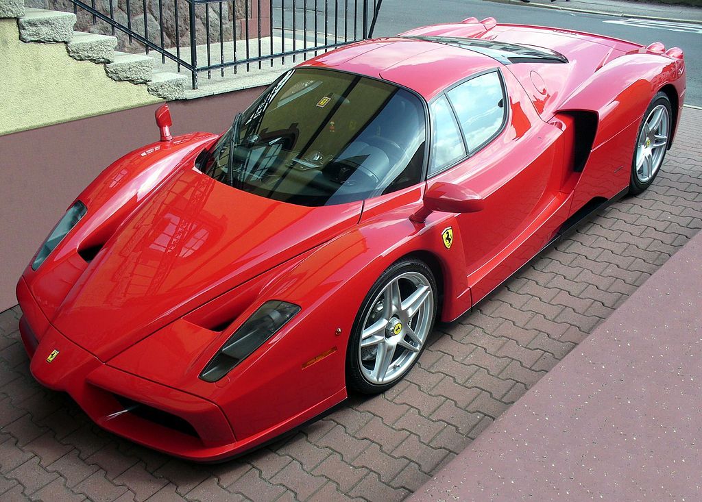Red Ferrari Enzo Ferrari