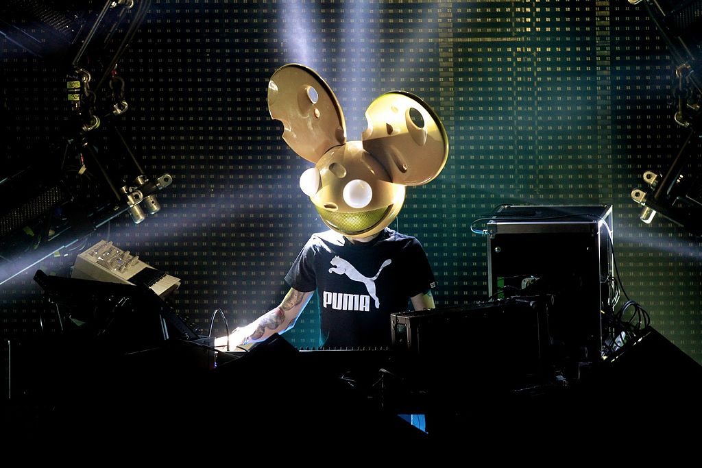 DJ Deadmau5 on stage