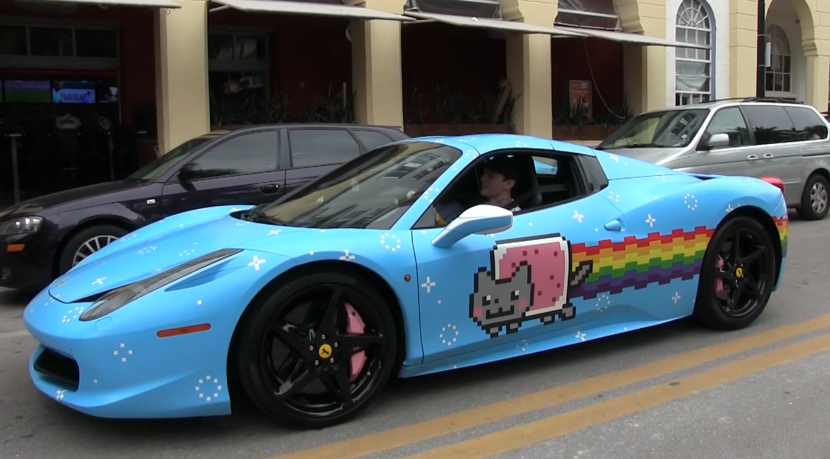 Deadmau5's Blue 458 Ferrari