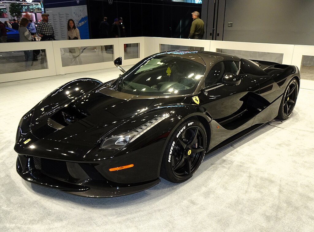 Black Ferrari LaFerrari (2015) 